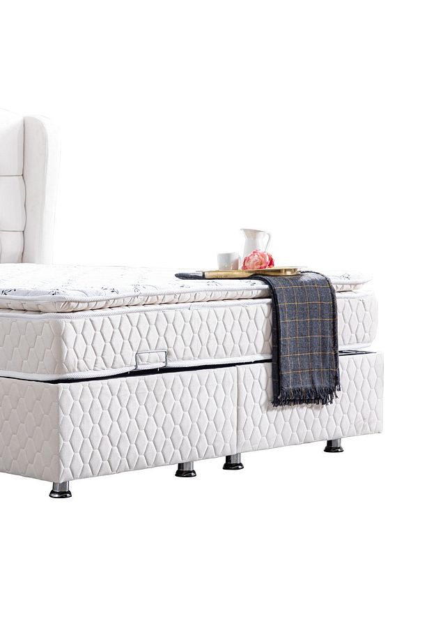 Nice İkili Set Baza Başlık Seti, Krem - 4