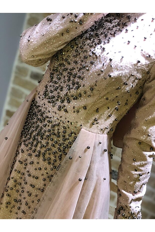 TAŞ İŞLEMELİ ABİYE - 2