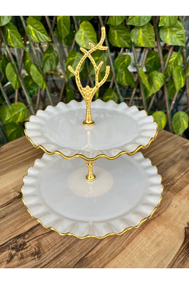 حامل بسكويت من طبقتين من إيزبيلا - 1