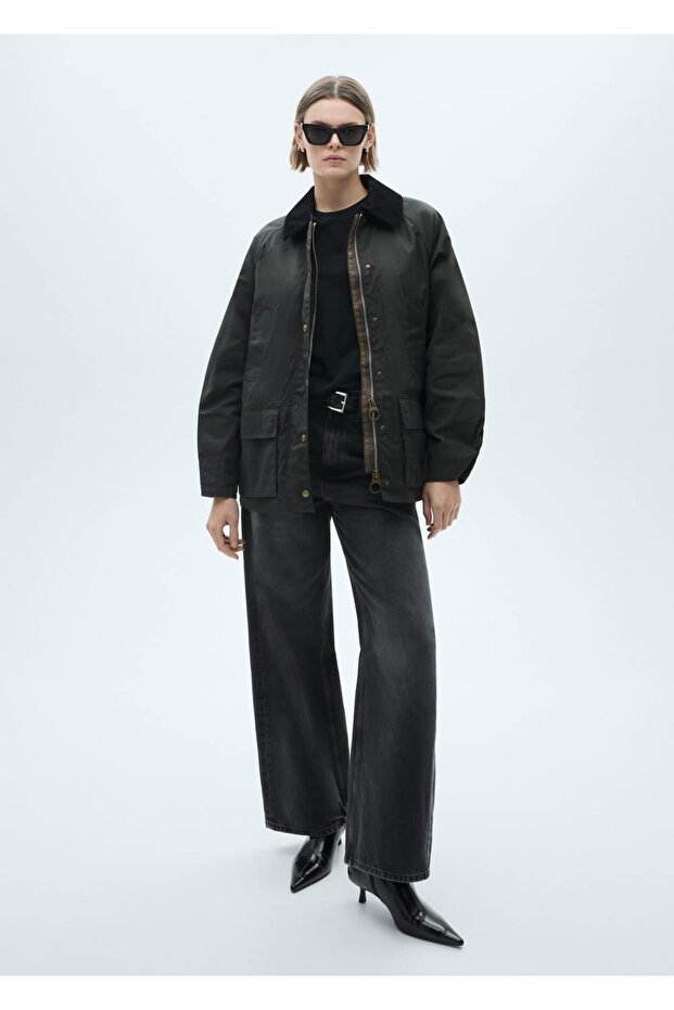 Kısa mumlu görünümlü parka - 2