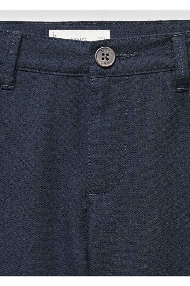 Keten chino bermuda şort - 4