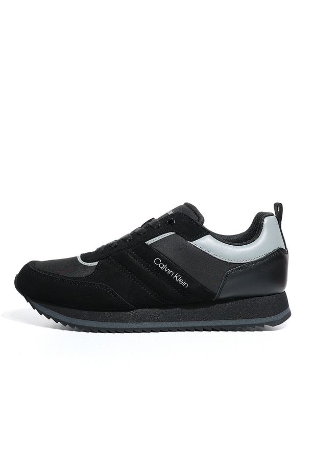 Erkek Marka Logolu Rahat Taban Siyah Sneaker HM0HM01495-01B - 2