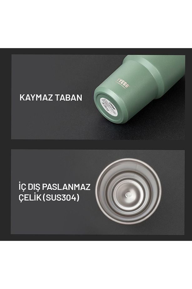 DailyNeed Termos Vakumlu Paslanmaz Çelik 750 ML Siyah - 6
