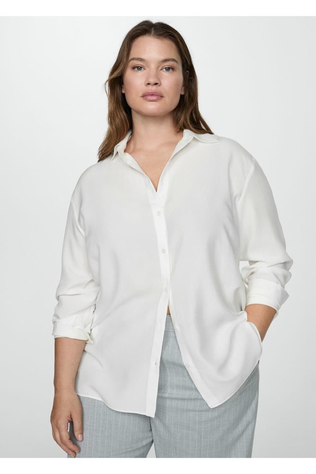 Lyocell akışkan gömlek - 6