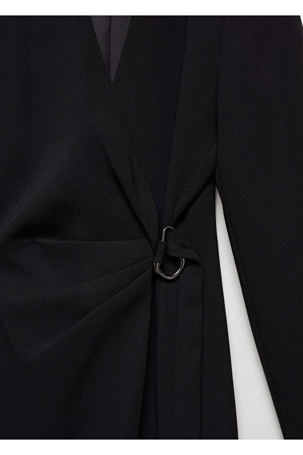 Tokalı anvelop elbise - 6