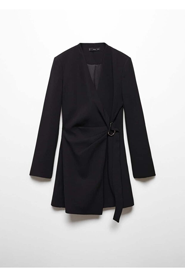 Tokalı anvelop elbise - 3