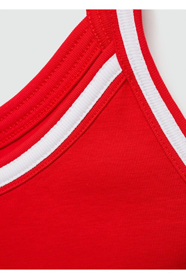 Combined Strapless Knitted Blouse - 7