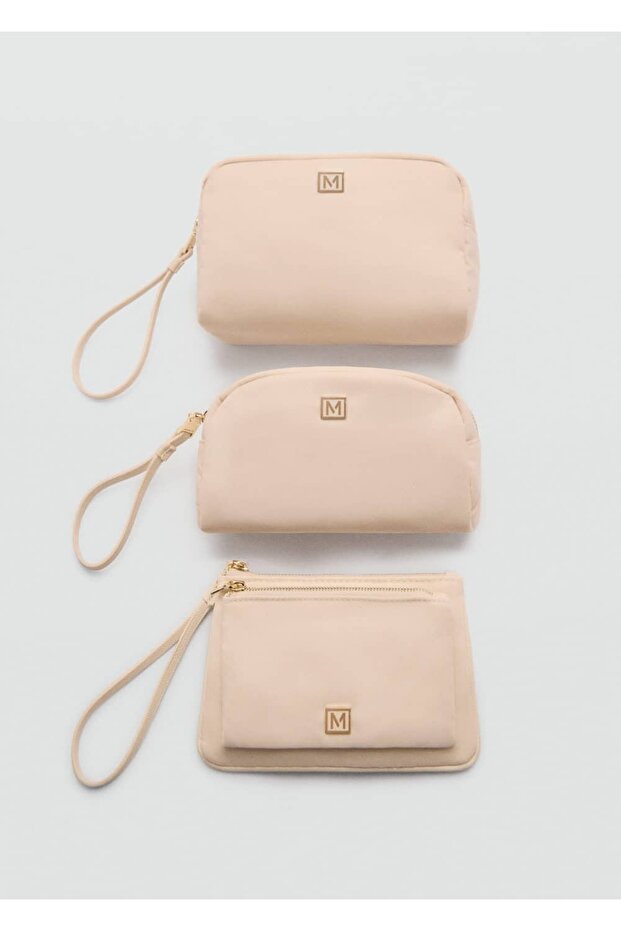 Çift bölmeli logolu bozuk para cüzdanı - 3