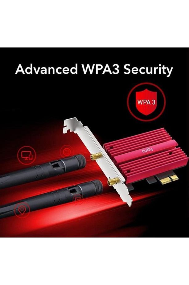 We3000s Ax5400 Wi-fi 6e Bluetooth 5.3 Pcı-e Kablosuz Ağ Adaptörü - 7