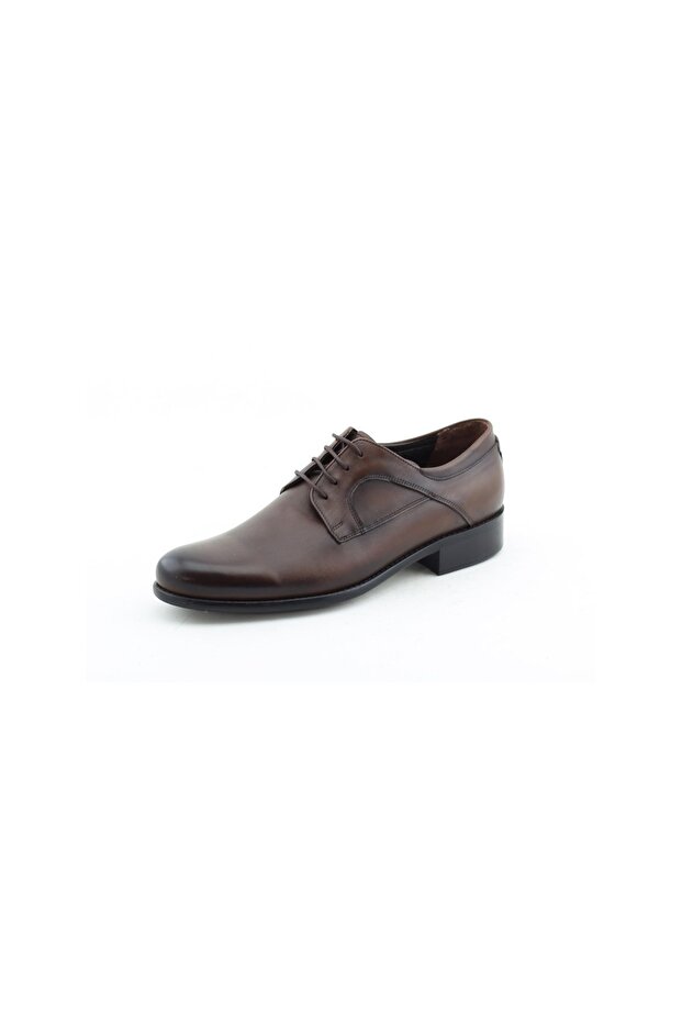 Hld 2442 Special Production Genuine Leather Men's Shoes Tan