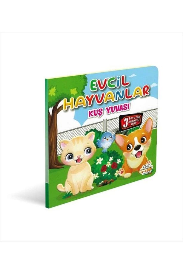 Evcil Hayvanlar Kuş Yuvası 3 Boyutlu / 0 6 Yaş Yayınları / Ahmet Ş. Güllüoğlu - 1