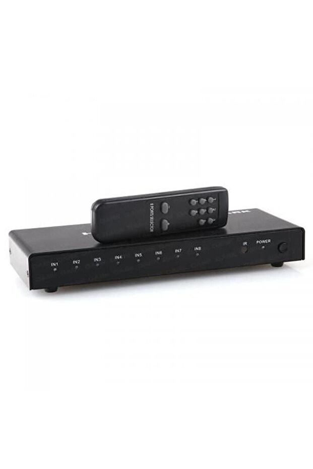 Dark DK-HD-SW8X1 Full HD 8 مدخل 1 مخرج HDMI Switch مع جهاز التحكم عن بعد (محدد)