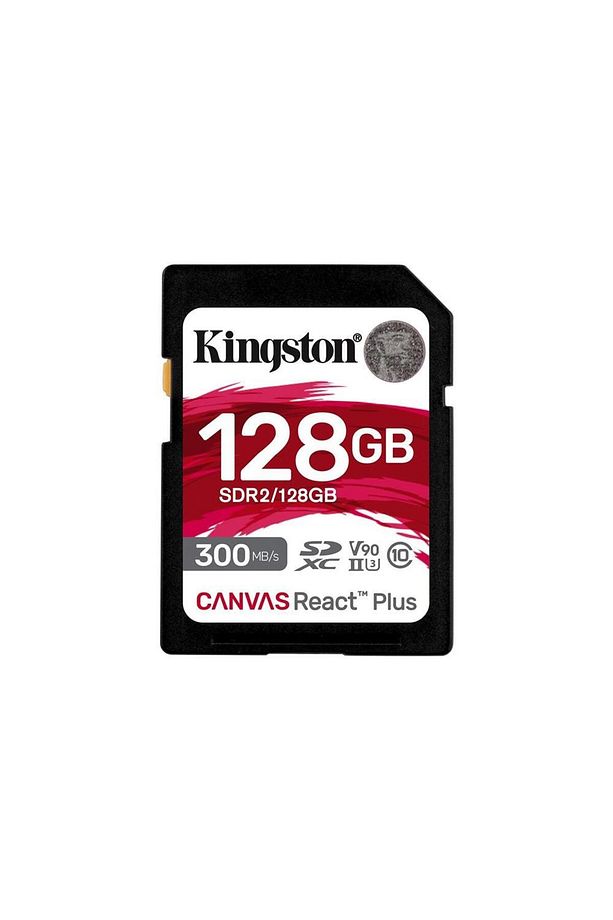 Sdr2-128gb Canvas React Plus Sdxc Uhs-ıı 300r-260w U3 V90 For Full Hd-4k-8k Hafıza Kartı - 1