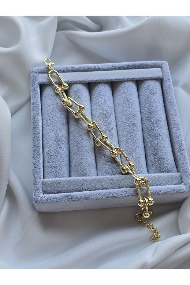 Unisex Tifany Bracelet - Gold Color
