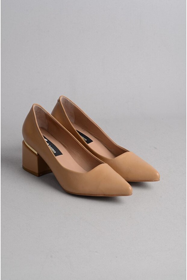 SEÇ 1008 GENUINE LEATHER STILETTO SHOES (Heel Height: 6 cm) VISION