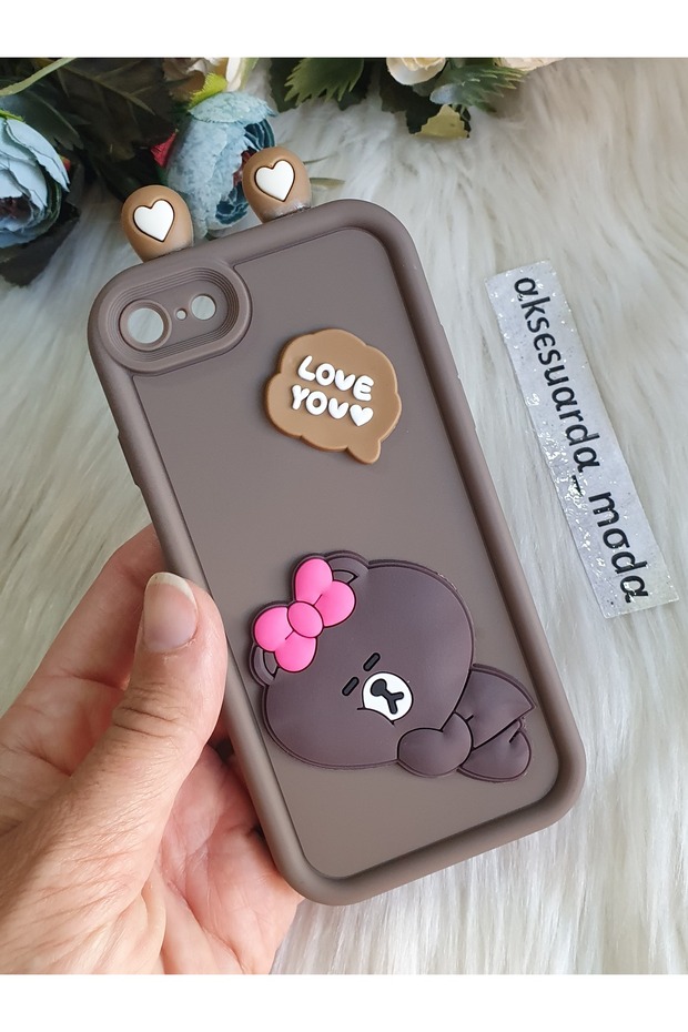 iPhone 7 - 8 - Se Compatible Silicone Case with Figures