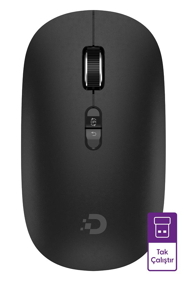 MX200 Sessiz Kablosuz Mouse 2.4GHz Wireless - Ayarlanabilir Mouse Hassasiyeti - Tak Çalıştır - 1