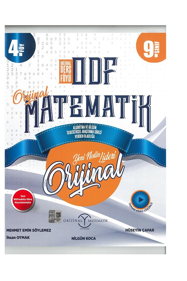 Orijinal Yayınları 9. Sınıf Matematik ODF KDT Seti - 5
