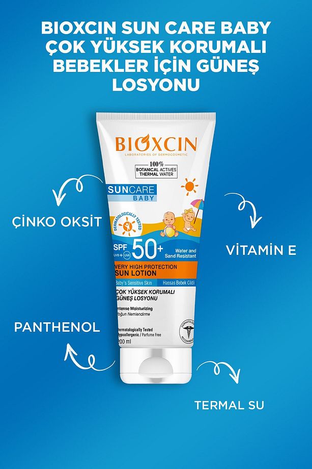 Sun Care Hassas Ciltler Için Çok Yüksek Korumalı Mineral Güneş Kremi Bebek 50 Spf 100 ml - 6