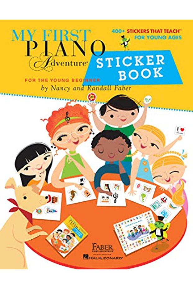 My First Piano Adventure Sticker Book