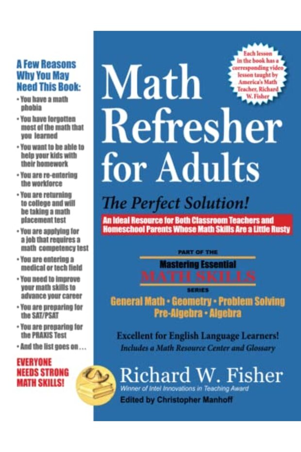 Math Refresher For Adults The Perfect Solution