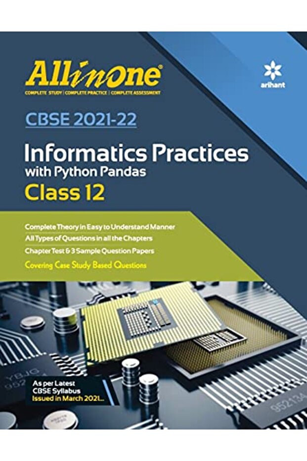 Cbse All In One Informatics Practices With Python Pandas Class 12 For 2022 Exam
