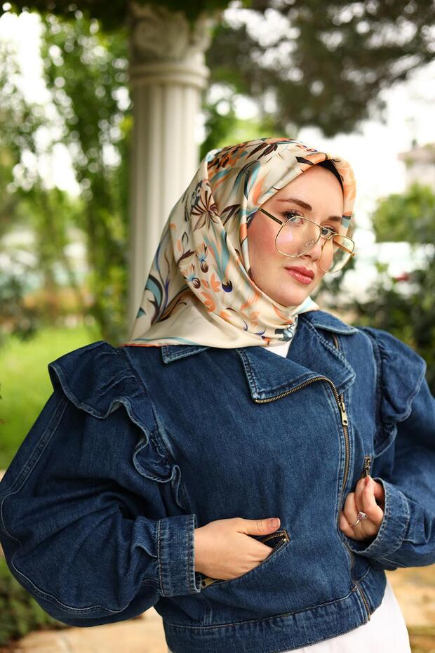 Twill İpek Eşarp 11430-19 - 4