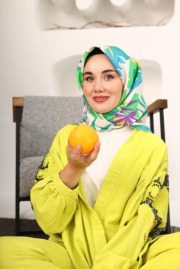 Twill İpek Eşarp 11406-14 - 2