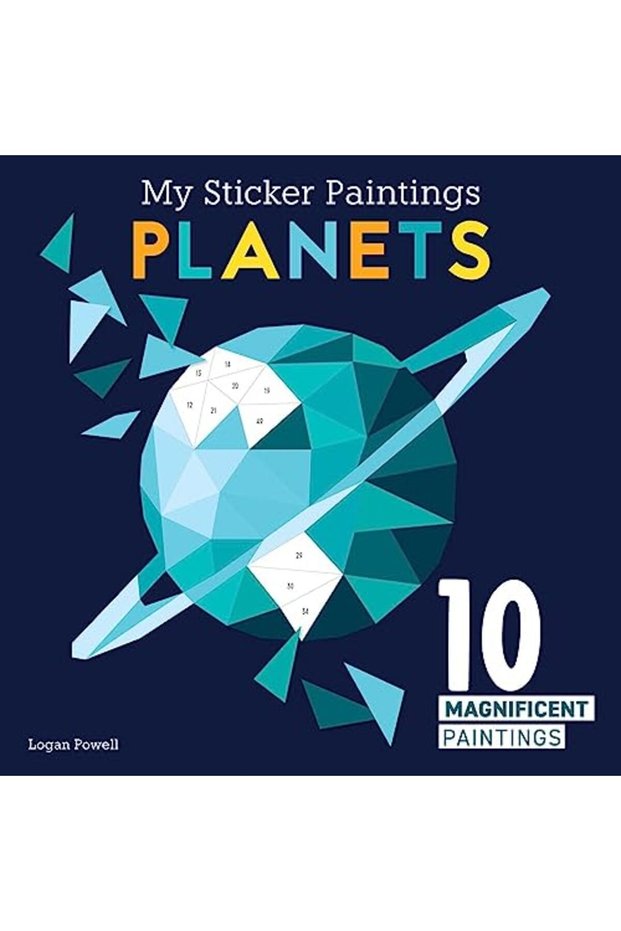My Sticker Paintings Planets 10 Magnificent Paintings