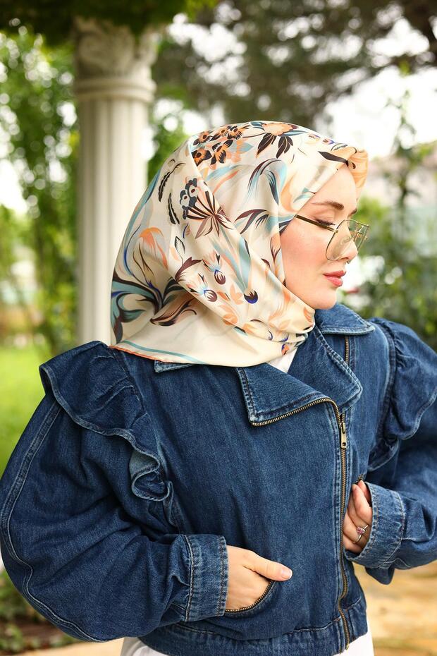 Twill İpek Eşarp 11430-19 - 7