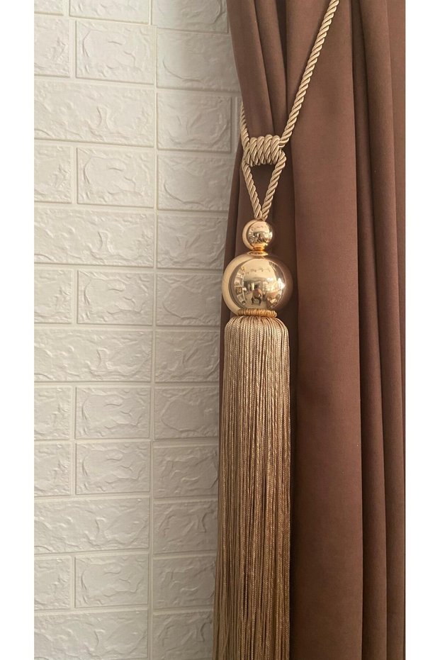Curtain Accessory Metal Tassel Braçol Cornice Mounting Kit 1 Piece