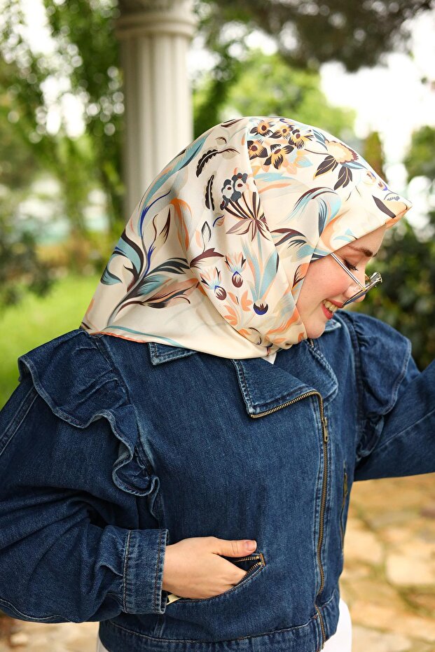 Twill İpek Eşarp 11430-19 - 5