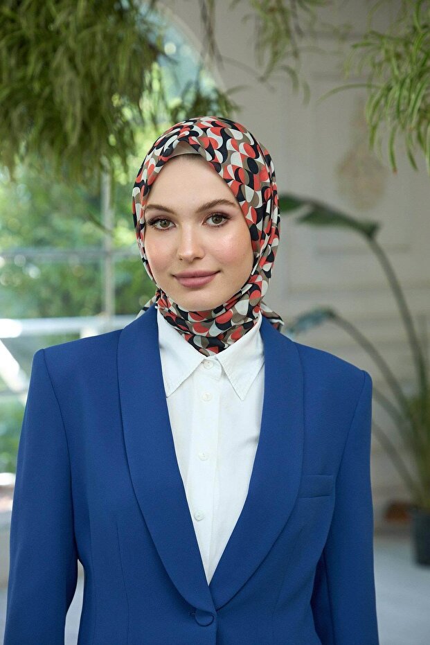 مجموعة سمر سبارت لايت من الأوشحة الناعمة باللون الأسود والبرتقالي 1185-02