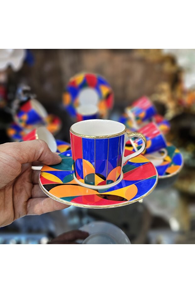 مجموعة فناجين القهوة