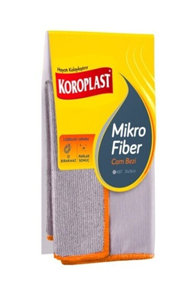 İz Bırakmayan Mikrofiber Cam Bezi 1 Adet - 1