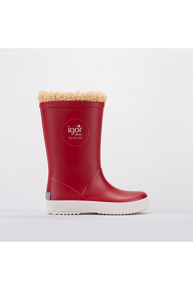 Çocuk Kürklü Yağmur Çizmesi W10207 Splash Nautıco Borreguıto - 1