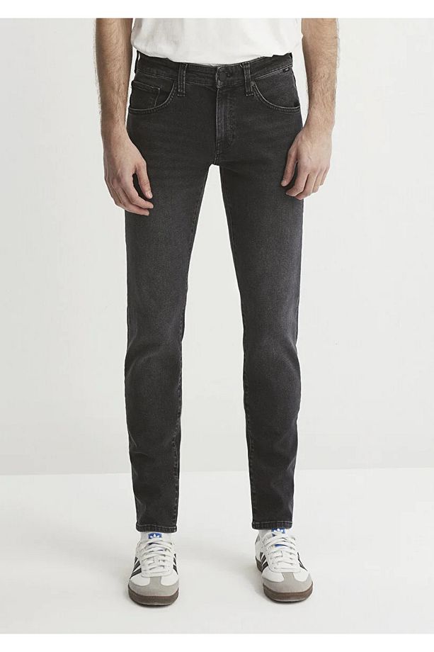 Erkek Siyah M001070-34804 Kıvanç Pantolon - 1