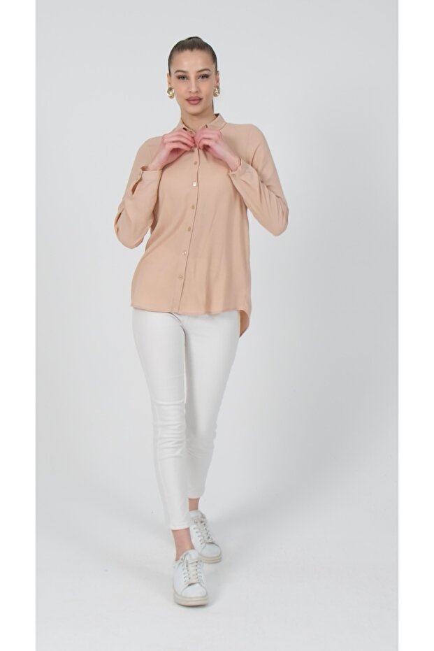 Basic Viskon Gömlek - 2