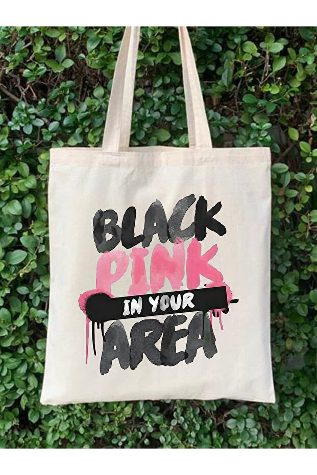 Black Pink Blackpink Design Tote Bag Cloth Bag