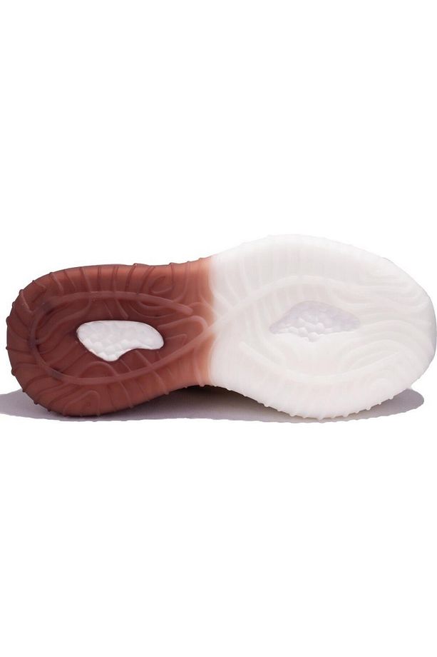 Tod Bej Turuncu Erkek Memory Foam Ortopedi Air Kalın Hafif İthal Sneaker Günlük Yürüyüş Koşu Ayakkab - 4