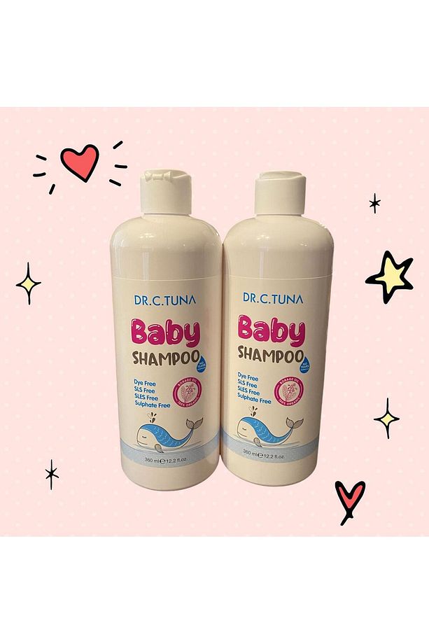 Dr. C. Tuna Bebek Şampuanı 360 ml x 2 Adet - 1