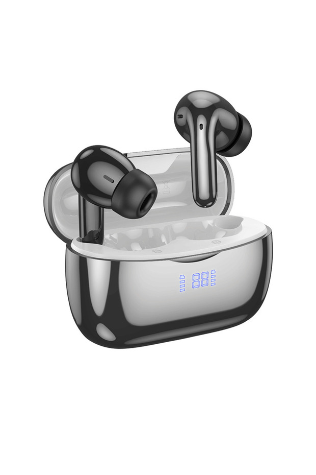 Casti True Wireless EQ16, Bluetooth, ANC (Черен) - 3