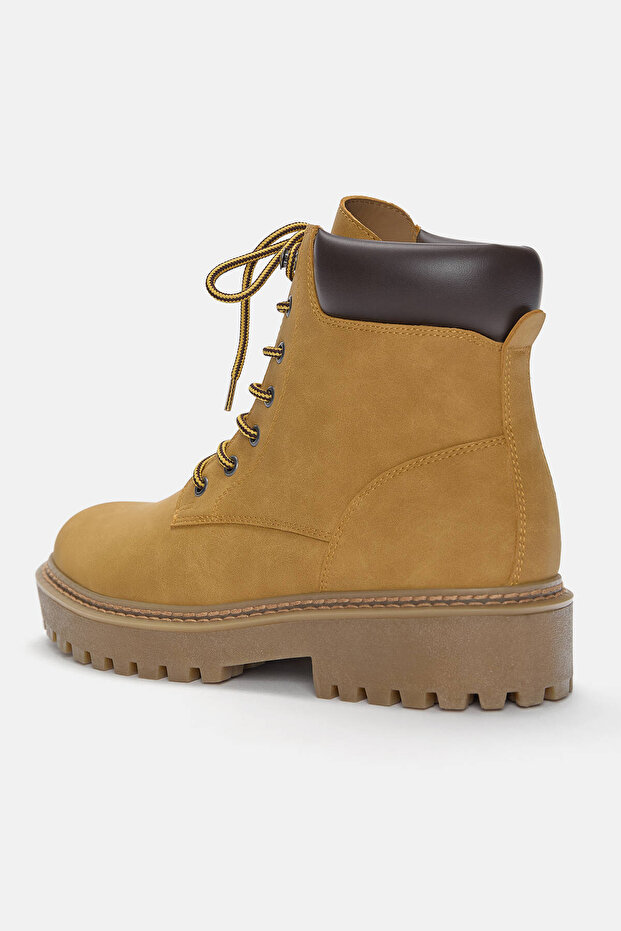 Bağcıklı düz çizme - 5