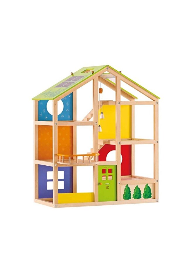 4 Mevsim Mobilyalı Oyuncak Ev - 5