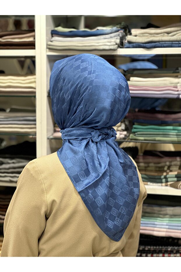 Eșarfă Jacquard Checker - 1