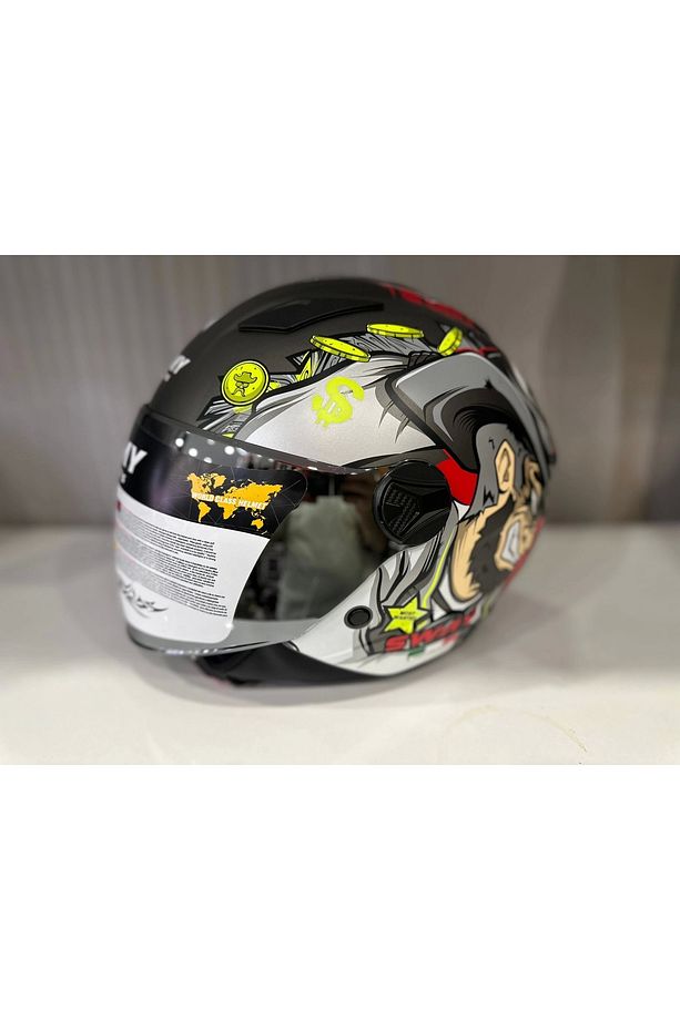 Kask Sw 765 Wanted Black Çenesiz - 1