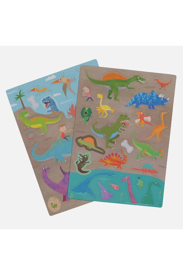 Tribe Mıknatıslı Oyun Seti - Dino World - 3