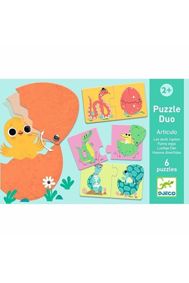İkili Puzzle - Funny Eggs - 6