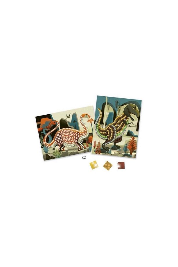 Mozaik Yapıştırma - Dinosaurs - 2