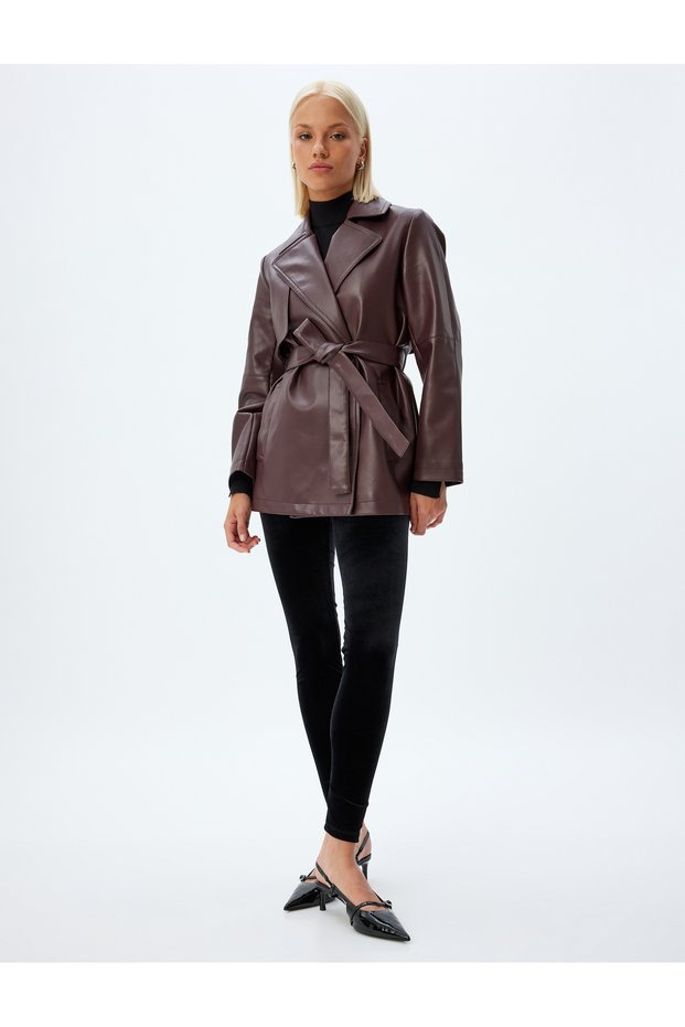 Velvet Leggings Standard Waist Slim Fit